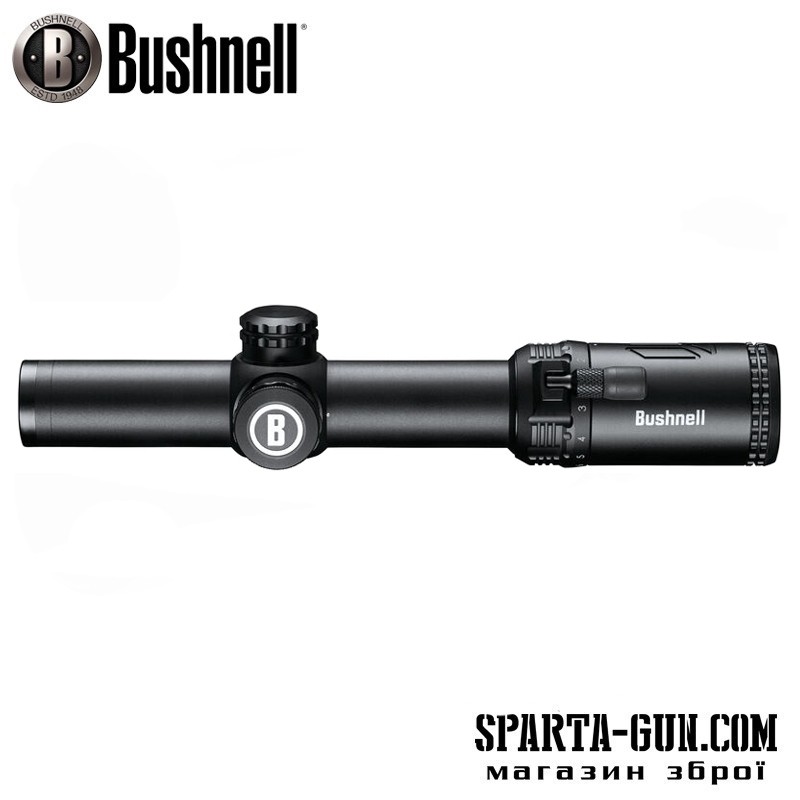Прицел оптический Bushnell AR Optics 1-6Х24. Сетка BTR-1 BDC с подсветкой