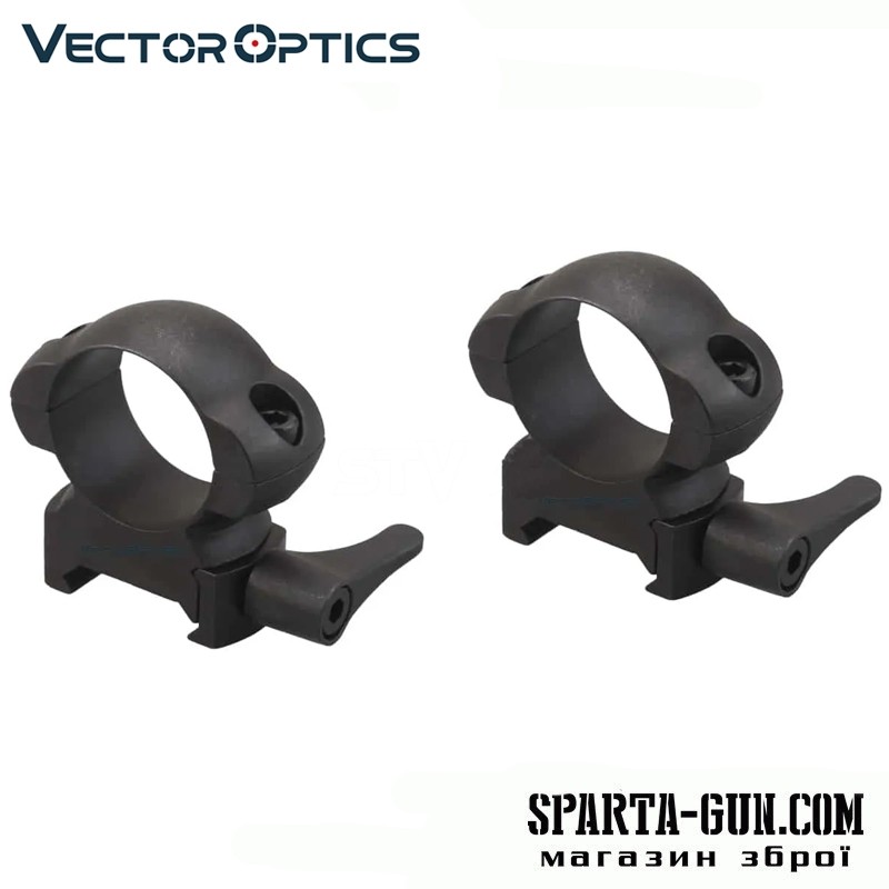 КОЛЬЦА STEEL QR 1" MEDIUM VECTOR OPTICS