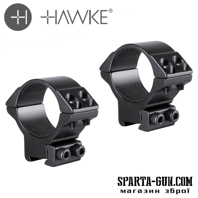 Кольца Hawke Match Mount. d - 30 мм. Medium. "Ласточкин хвост"
