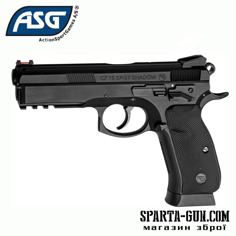 Пистолет пневматический ASG CZ SP-01 Shadow BB кал. 4.5 мм