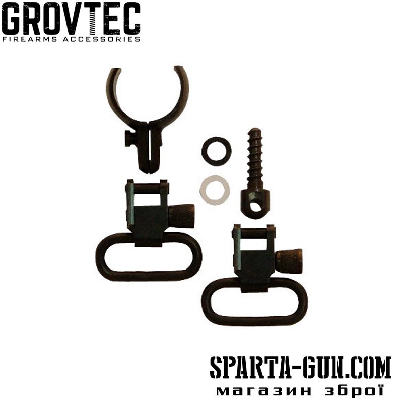 Набор антабок GrovTec для ружья с вертикальным расположением стволов Диаметр: 2.03 - 2.15 см