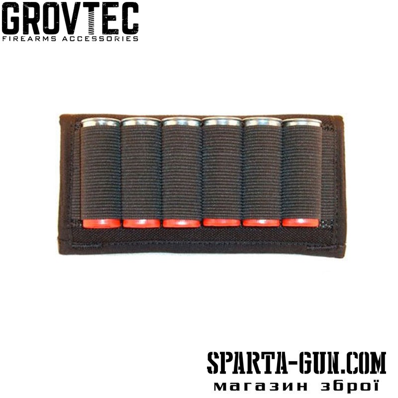 Подсумок поясной GrovTec на 6 ружейных патронов