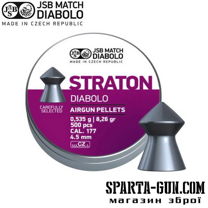 Пули пневматические JSB Diabolo Straton 0,53