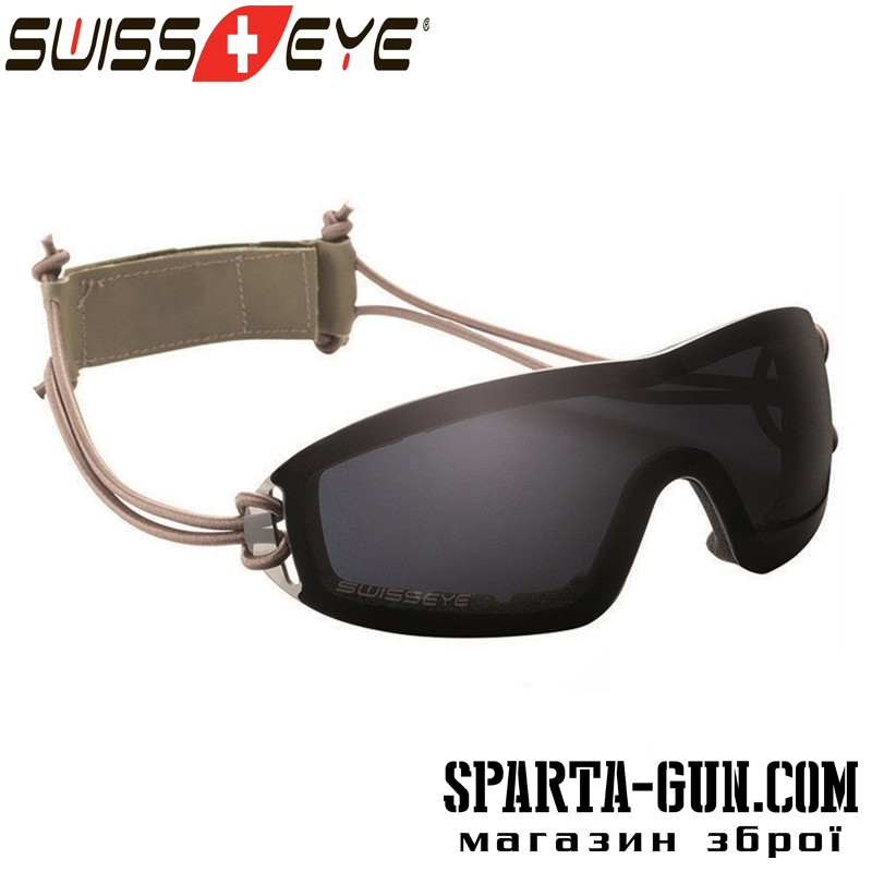 Очки Swiss Eye Infantry. Цвет - черный