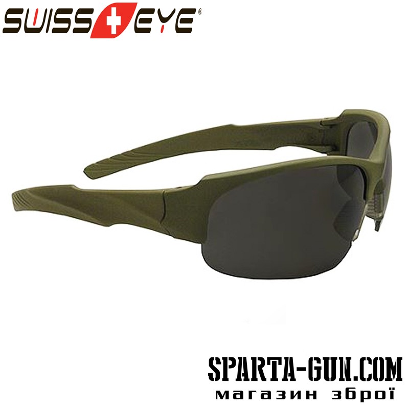 Очки Swiss Eye Armored. Цвет - оливковый