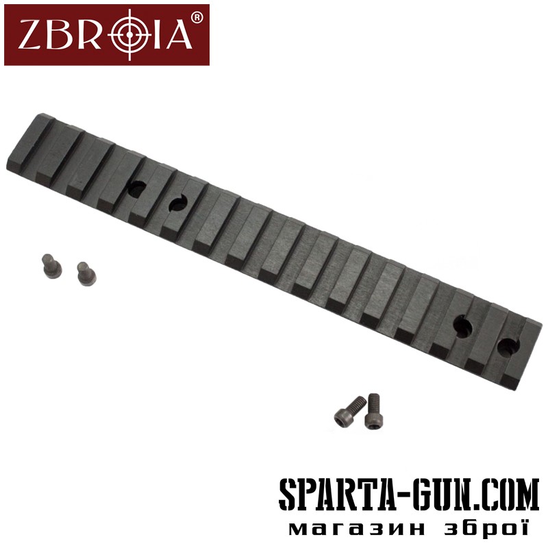Планка ZBROIA для Savage Mark II. Профиль Weaver