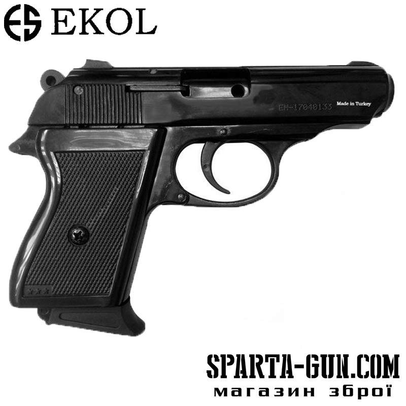 Шумовой пистолет Voltran Ekol Major Black