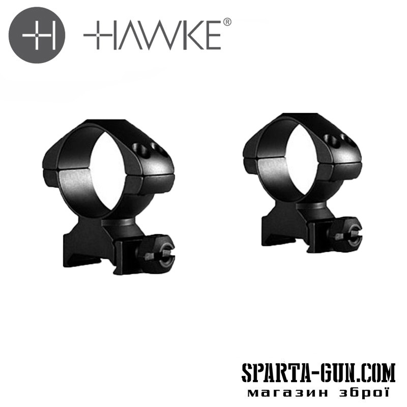 Крепление-кольца Hawke Precision Steel 1"