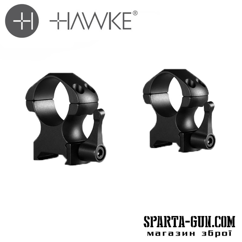 Крепление-кольца Hawke Precision Steel 1"