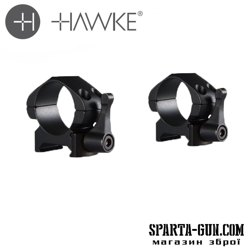 Крепление-кольца Hawke Precision Steel 1"