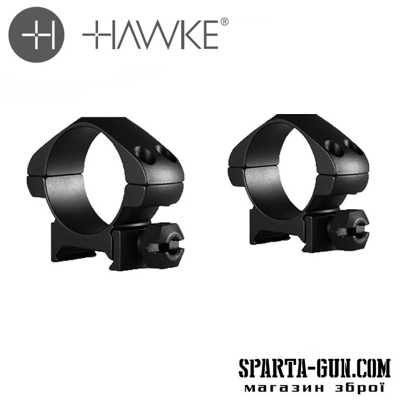 Крепление-кольца Hawke Precision Steel 30 мм