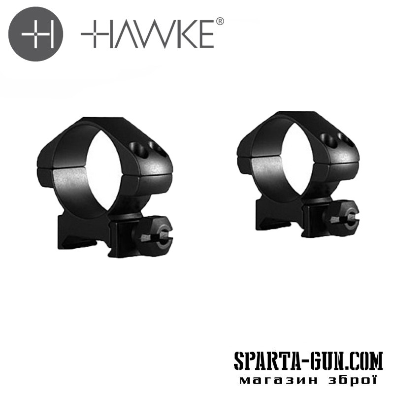 Крепление-кольца Hawke Precision Steel 30 мм