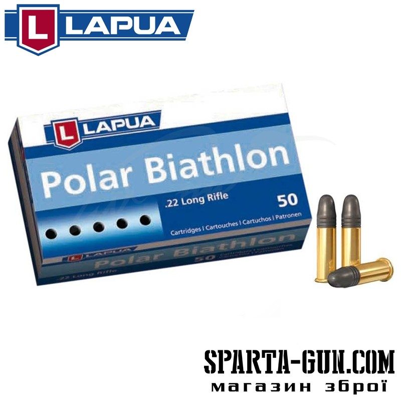 Патрон Lapua Polar Biathlon кал. 22 LR пуля 2,59 г / 40 гран
