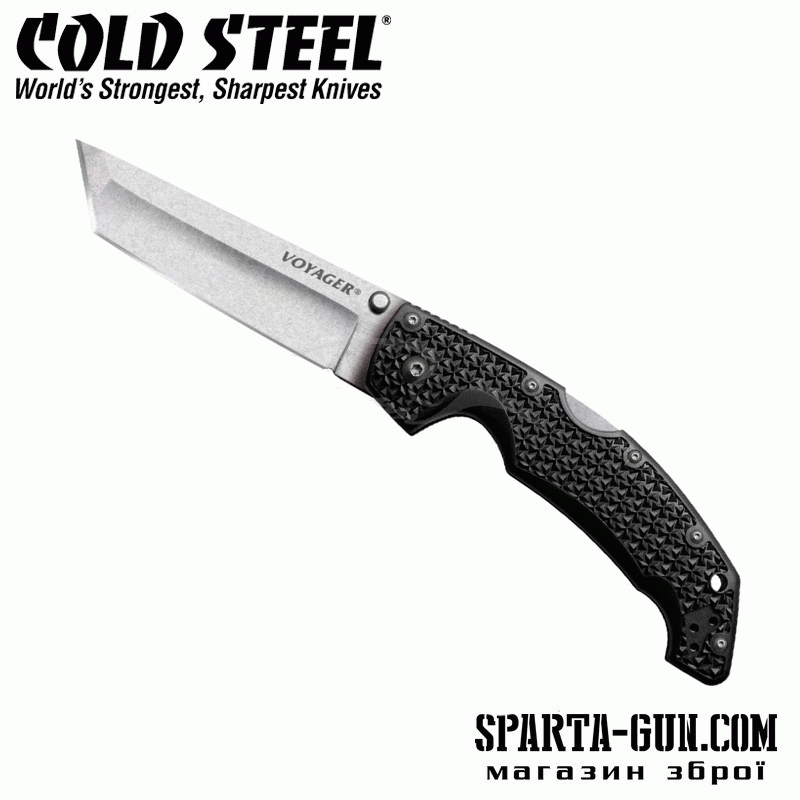 Нож Cold Steel Voyager Large Tanto Point ц: черный