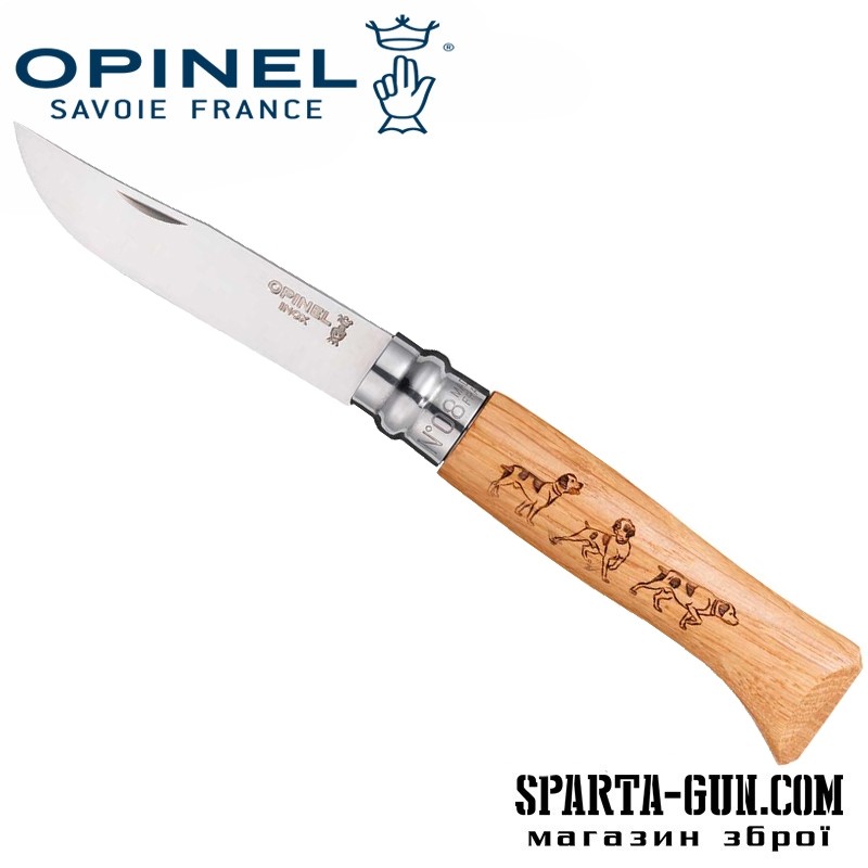 Нож Opinel №8 Animalia "Собака"