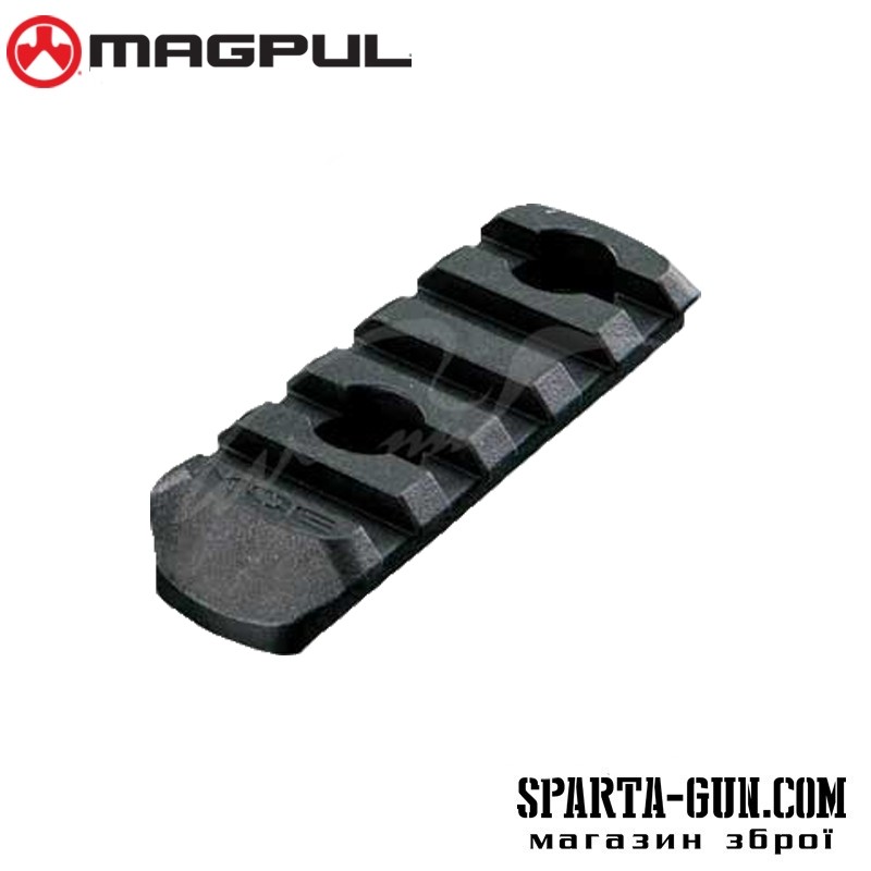 Планка Magpul MOE Polymer Rail Weaver/Picatinny на 5 ячеек пластиковая