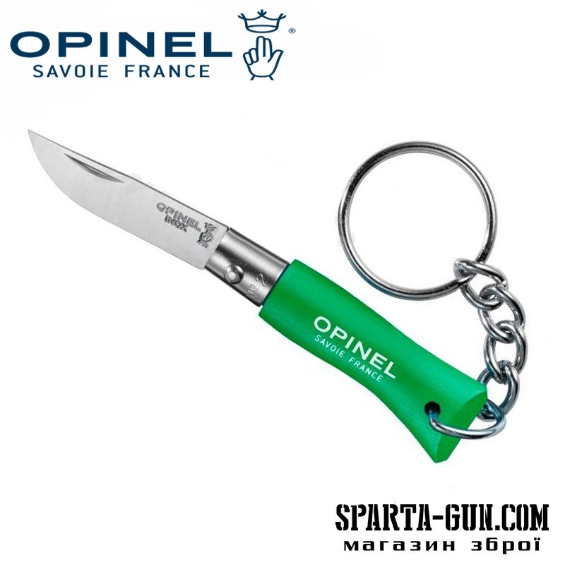Нож Opinel Keychain №2 Inox Green