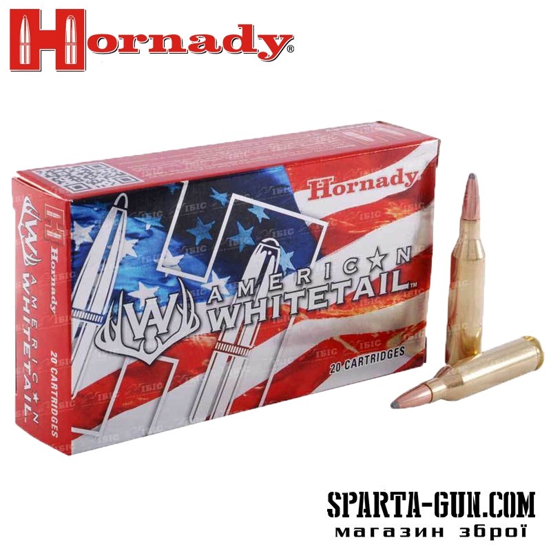 Патрон Hornady American Whitetail кал .243 пуля Interlock BTSP масса 6.48 г (100 гран)