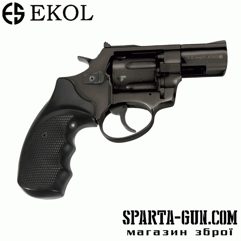 Шумовой револьвер Ekol Viper 2.5" Black