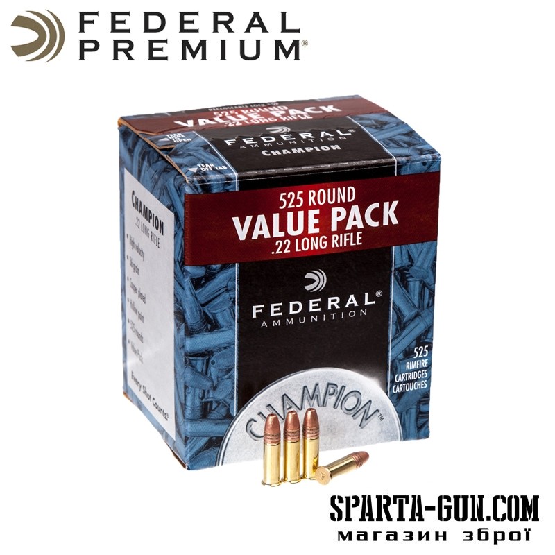 Патрон нарезной Federal Champion 22LR CPHP 2,33гр (36GR)
