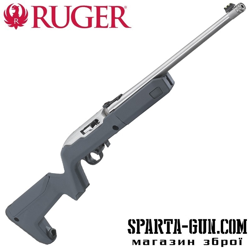 Карабин охотничий нарезной Ruger 10/22 TAKEDOWN Stealth Gray Magpul X-22 Backpacker