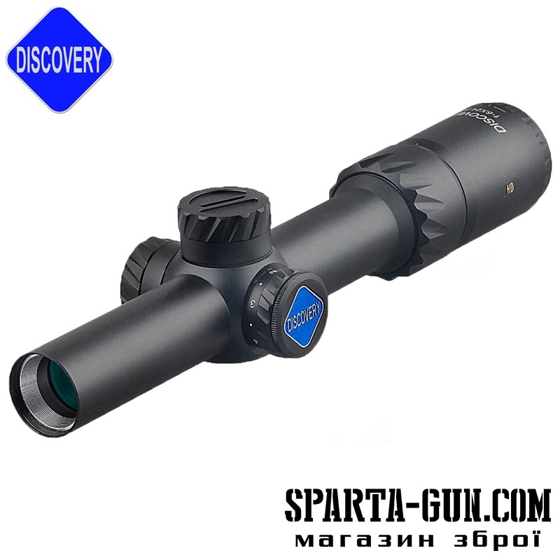 Прицел Discovery Optics HD 1-6x24 IR-MOA SFP (30 мм, подсветка)