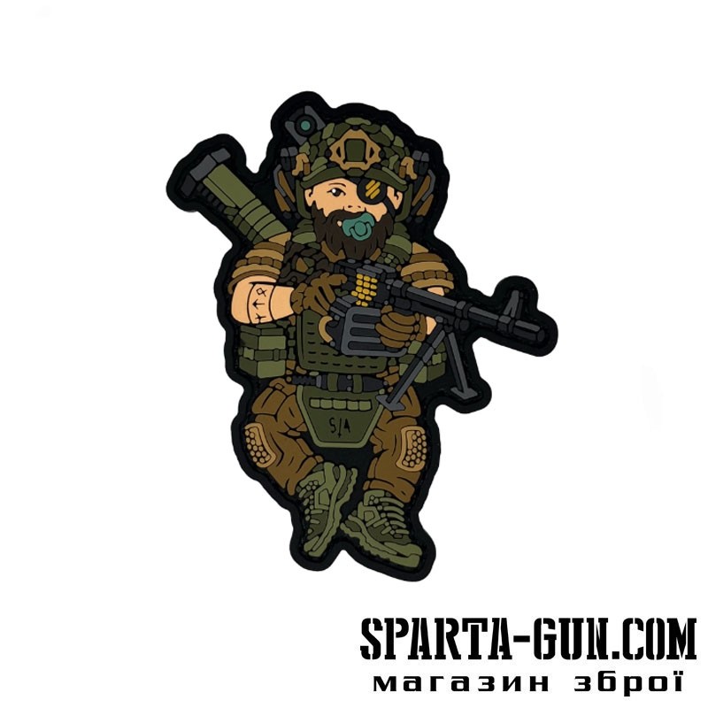Патч "Малюк ЗОШБр" Assault Group by Assault Group 