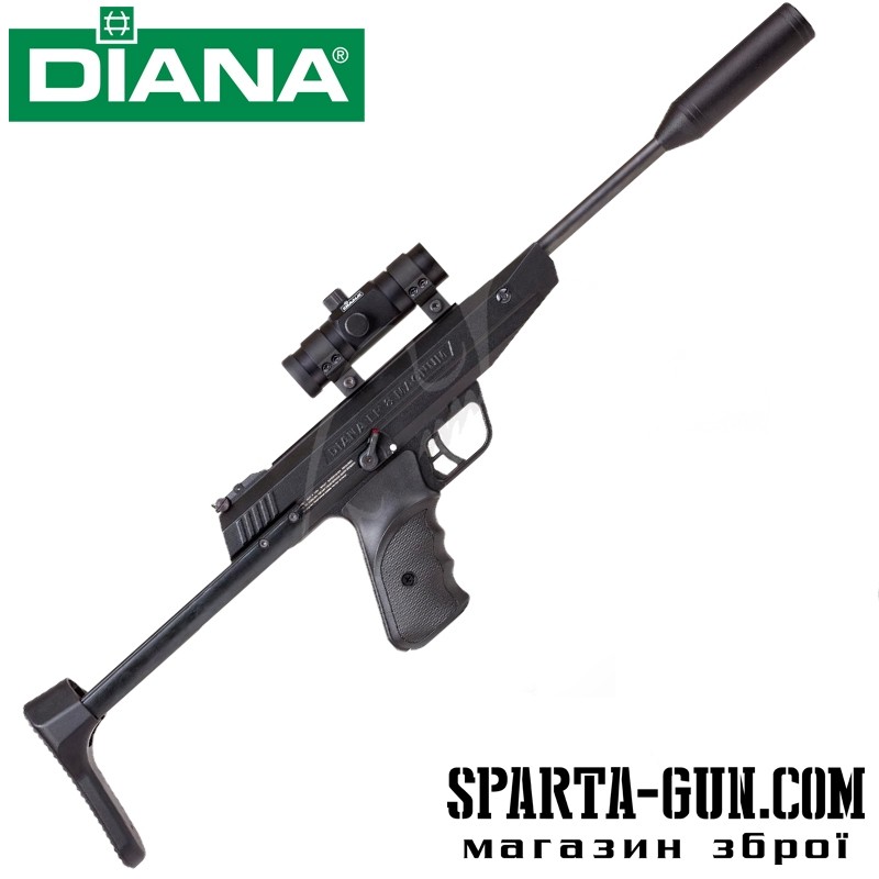 Пистолет пневматический Diana LP8 Magnum Tactical