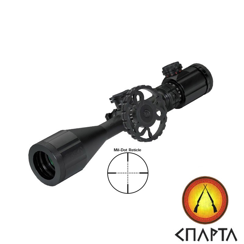 Прицел BSA Stealth Tactical Range 6-24х44 IR, Mil-Dot