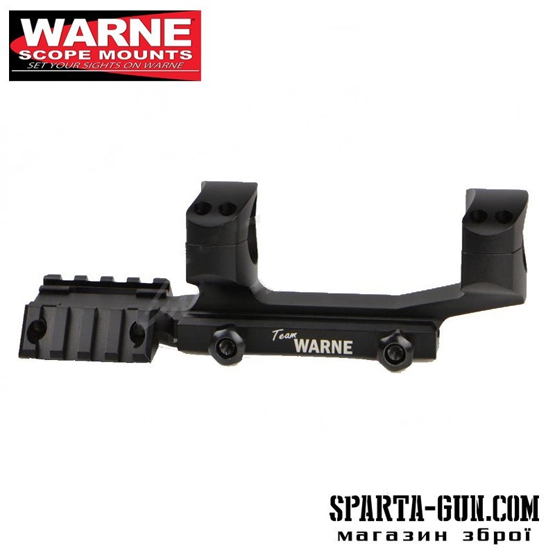 Крепление-моноблок Warne R.A.M.P. d - 30 мм. Extra High. 45°. Weaver/Picatinny