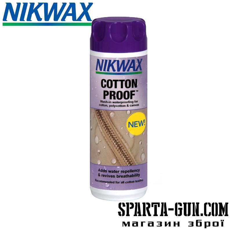 Пропитка для хлопка Nikwax Cotton Proof 300ml