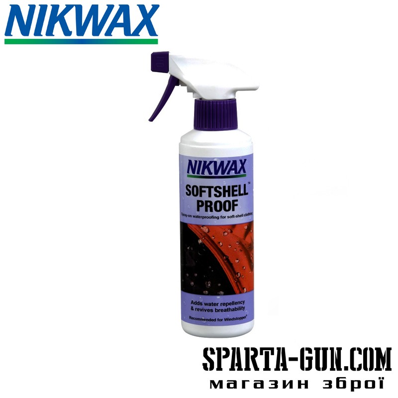 Пропитка для софтшелов Nikwax Softshell Proof Spray-on 300ml