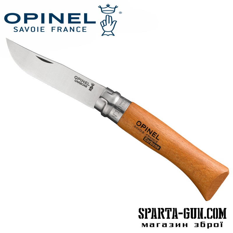 Нож Opinel №10 Carbone