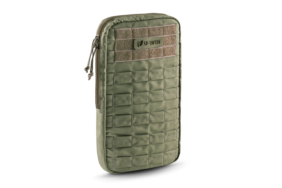 Підсумок під гідратор тактичний 2 літри з кишенями U-WIN PRO Cordura® 500 Ranger Green / Темна Олива
