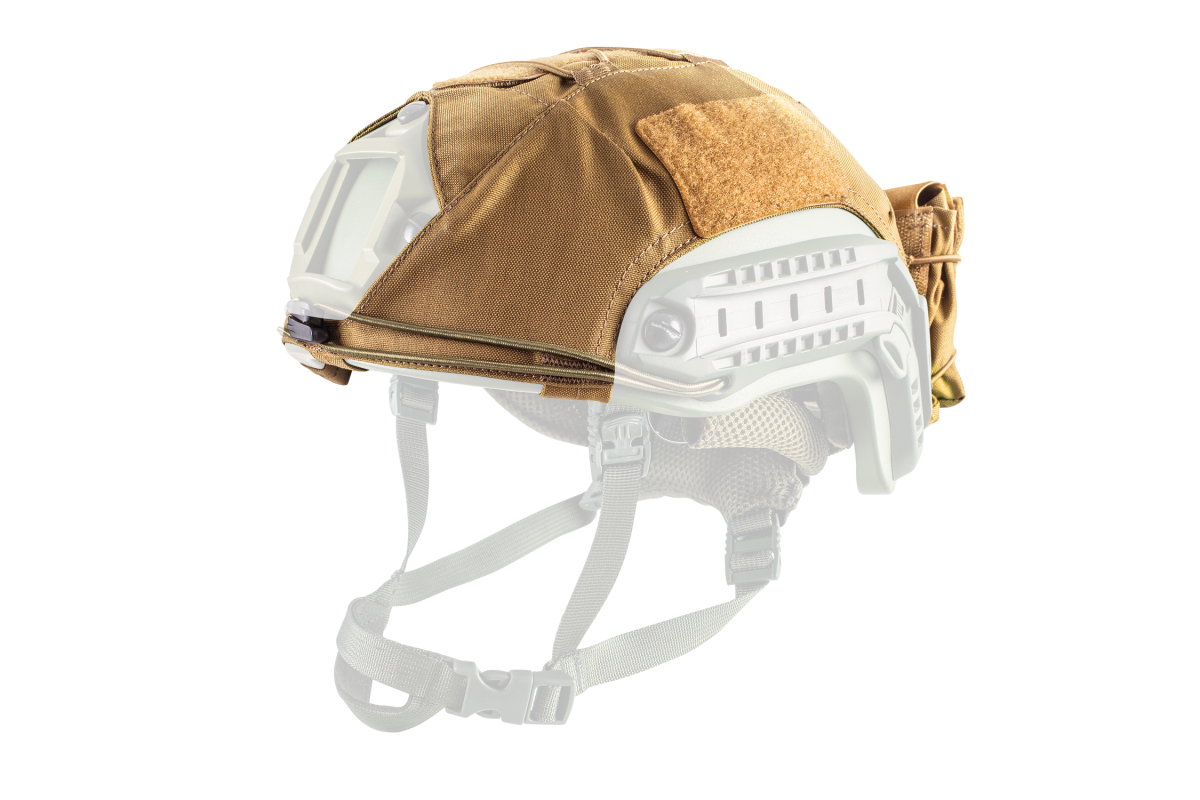 Кавер на шолом TOR-D з кишенею для противаги U-WIN розмір XL Cordura® 500 Coyote