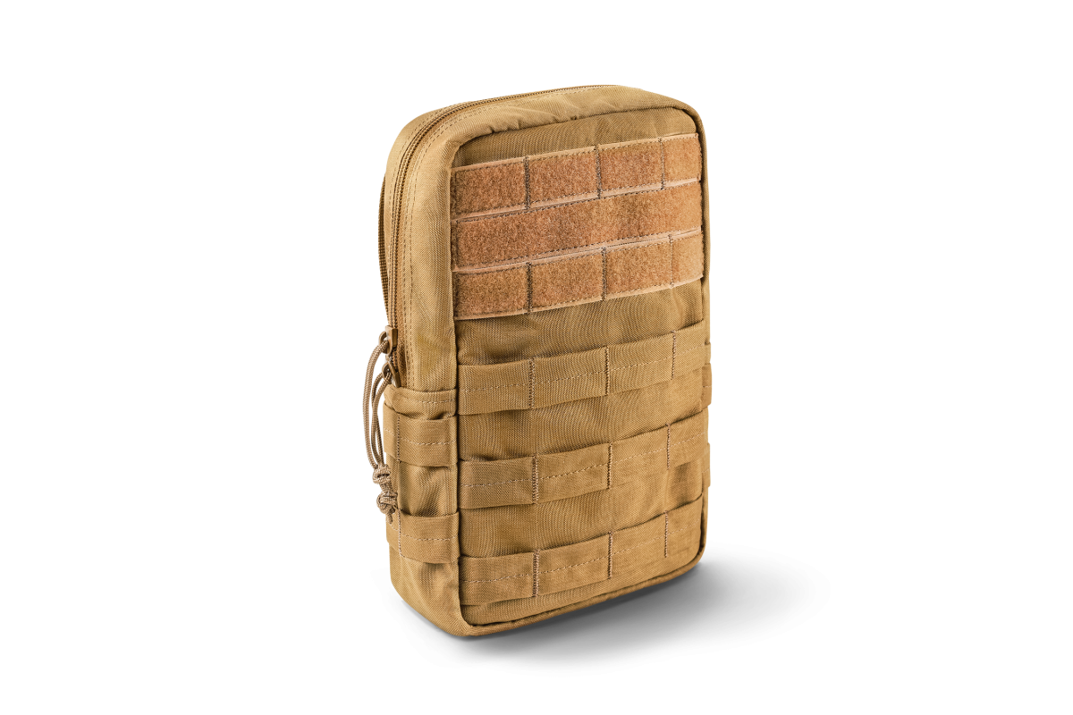 Підсумок утилітарний вертикальний 25x15x8 сухарка U-WIN Cordura® 500 Coyote