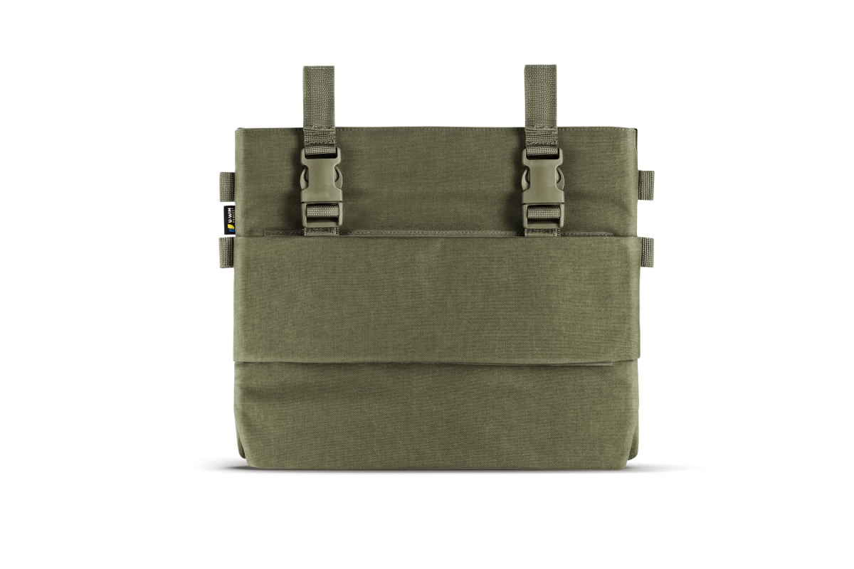 Килимок для сидіння тактичний U-WIN PRO секція 1 під балістичний захист Cordura® 500 Ranger Green / Темна Олива