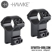  Кольца Hawke Match Mount. d - 25.4 мм. High. "Ласточкин хвост"