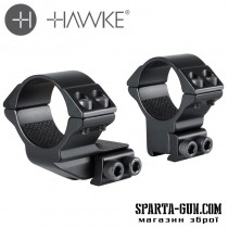 Кольца Hawke Match с выносом 25 мм. d - 30 мм. High. "Ласточкин хвост"