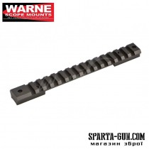 Планка Warne Maxima M667 Tactical Rail для карабинов Savage Long Action. Занижение - 20 MOA. Материал - сталь (Болты 8-40)