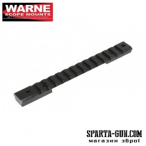 Планка Warne Maxima M668M для карабинов Savage Short Action Non Accu-Trigger. Материал - сталь