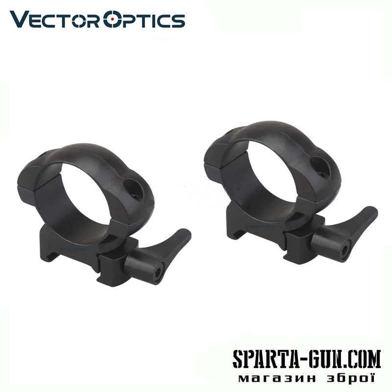 КОЛЬЦА STEEL QR 30 ММ MEDIUM VECTOR OPTICS