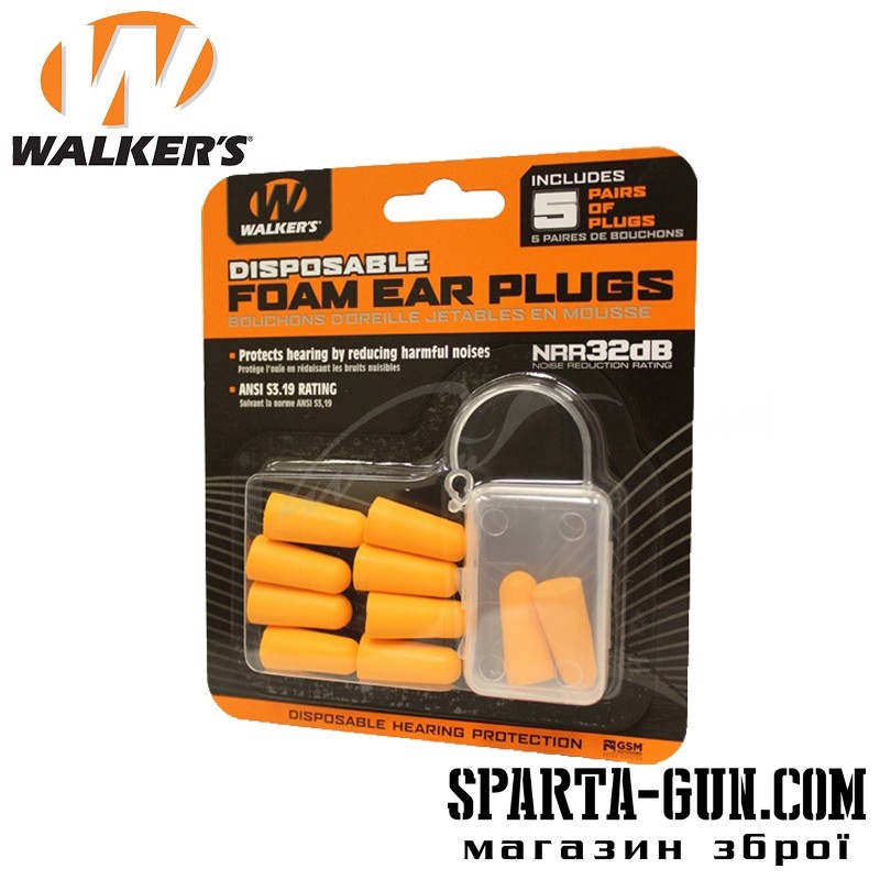 Беруши Walker’s в блистере