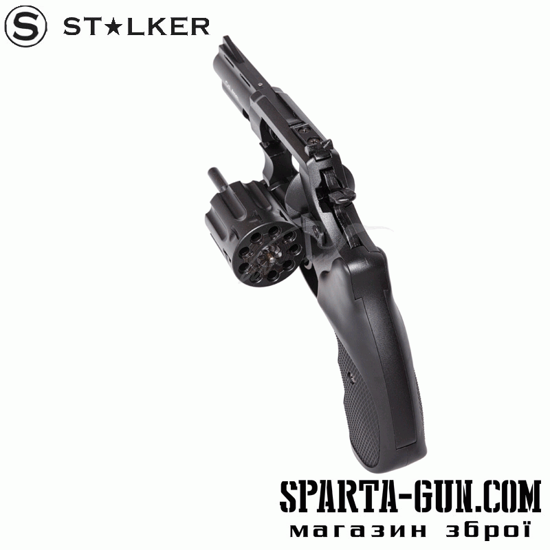 Револьвер флобера STALKER S 3". Материал рукояти - пластик