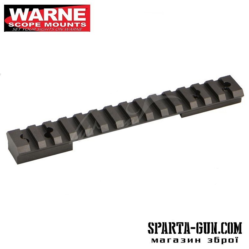Планка Warne M668 Tactical Rail для карабинов Savage Short Action. Занижение - 20 MOA. Материал - сталь