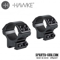 Кольца Hawke Match Mount. d - 25.4 мм. Low. "Ласточкин хвост"