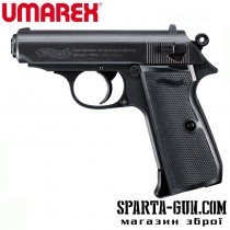 Пистолет пневматический Umarex Walther PPK/S Blowback. Кал. 4.5 мм ВВ