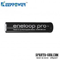 Аккумулятор никель-металлогидридный Ni-MH AAA (HR03) Panasonic Eneloop Pro, 1.2V (900mAh)