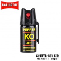 Газовый баллончик Klever Pepper KO Jet струйный. Объем - 40 мл