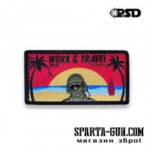Патч «Work & Travel MSO» вишивка